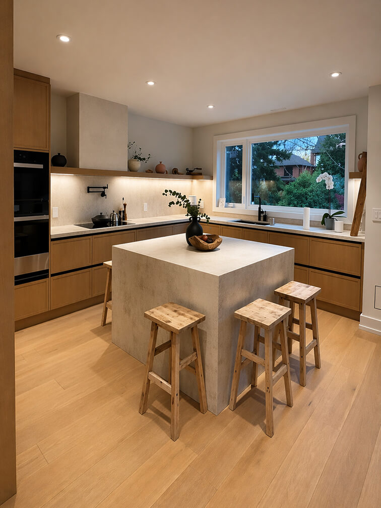contemporary-minimalist-kitchen-electrical-lighting-installation-ontario
